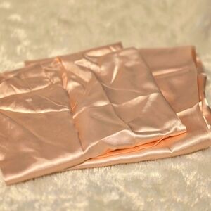 Polyester satin 2 piece Pajama set